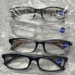 Set of Four Stylish Eyeglasses